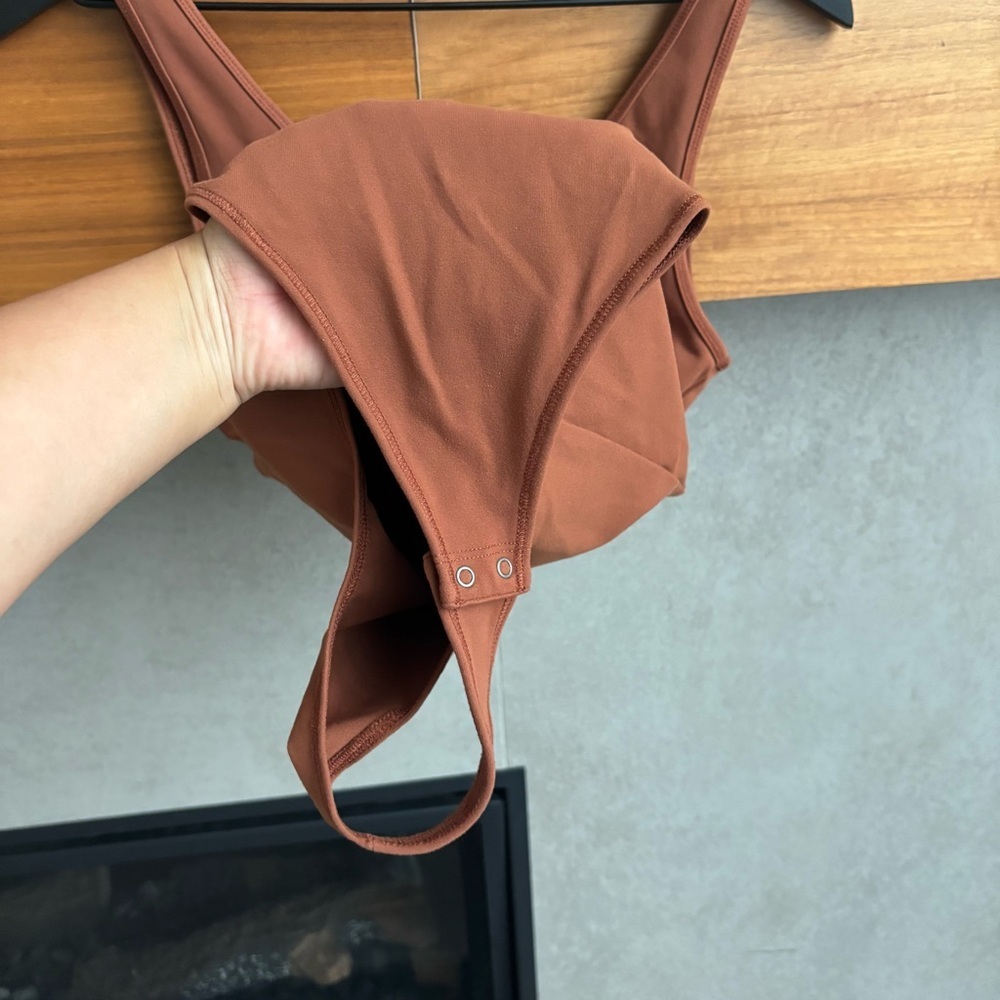 NWOT Abercrombie & Fitch Soft A&F Collection Bodysuit, Size S - Picture 5 of 10